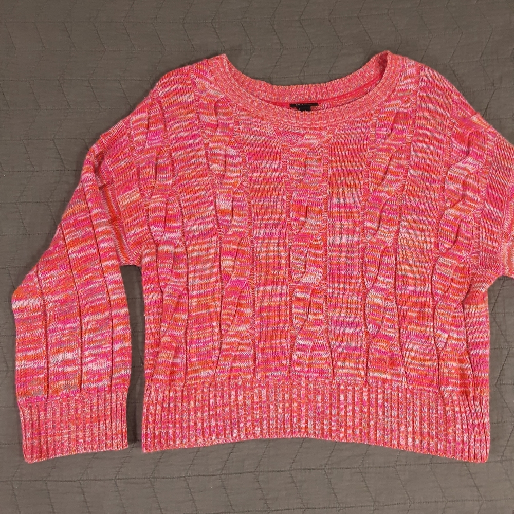 A.n.a Multi-Color Slouchy Sweater